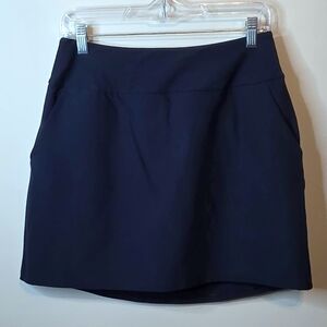 Adidas Navy Blue Ultimate365 Golf Skort UPF 50 Performance Wear Size Medium